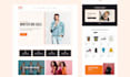 do ecommerce or online shop website ui ux landing page design