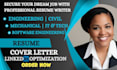 craft engineering, civil, mechanical, software engineering, it and tech resume