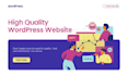 build modern and responsive wordpress website design