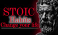 create unique design youtube thumbnail on stoicism quotes