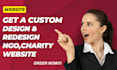 build responsive nonprofit ngo charity and donation website