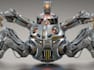 custom 3d modeling 3d robot 3d sci fi mech 3d creature concept model 3d rigging