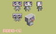 create pixel art characters, items and assets