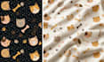 create seamless patterns for fabric, wallpaper or digital use