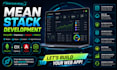 develop a full stack web app using mern or mean stack