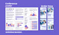 design a research scientific conference and academic poster
