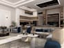 do 3d interior design and rendering of villa, gym and house