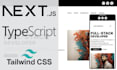 develop website HTML, CSS and js or laravel, js and tailwind CSS