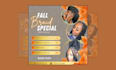 design nice hair extension, beauty and social media flyer