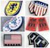 custom design professional pvc rubber patches