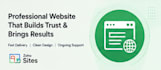 built responsive zoho sites websites for business