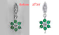 do jewelry image retouching and product photo editing