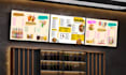 do digital menu board, static tv menu, modern menu design