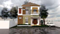 create eksterior design in realistic 3d with sketchup