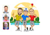 draw a funny big head caricature from your photo