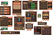 make pixel art UI and hud for your game