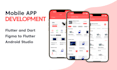 do mobile app development custom ios android app creation by flutter developer