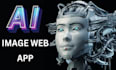 build ai chat writing and image gen web app, bot