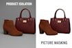 product isolation, isolate image, isolate photo, and picture masking service