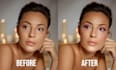 do digital makeup, retouching and face slimming