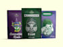 do cannabis  pouch label product label and packaging design