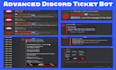 create a custom ai discord ticket bot for you