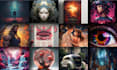create custom concept art with midjourney ai