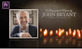 create urgent funeral tribute slideshow, memorial slideshow, photo tribute video