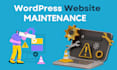 be your wordpress website manager for wordpress website maintenance and support