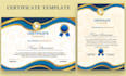 do certificate design, diploma or award certificate template