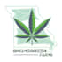 cannabis marijuana weed and hemp logo design