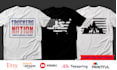 create custom flag t shirt design