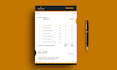 generate modern invoice and quotation design