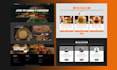 develop a website using HTML CSS js