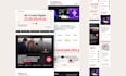 do website ui ux to create website ui, website mockup, web template, wireframe