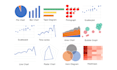create charts in d3js chartjs threejs plotly for data visualizations