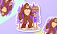 draw personalized cute and creepy sticker design for you