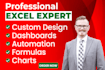 do excel vba, macro, formula, automation, dashboard and google spreadsheet work