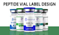 do product label design and supplement label design
