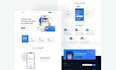 website ui, figma landing page design, figma design