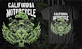 design motorcycle club and garage logo