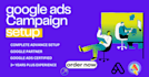 do setup google ads adwords, and PPC ads campaigns