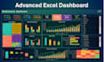 build advanced automated excel dashboards and KPI reports