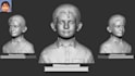 do 3d printable portrait sculptures