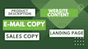 copywrite or do content writing on english or croatian