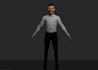model 3d stylized, rig and texture, animate for unreal, unity, wonder dynamics