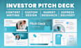 write and design your investor ready pitch deck presentation