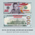 add your image and add custom text on dollar bill