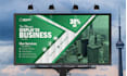 do billboard, signage, yard sign and banner ads design