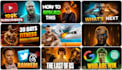 design an attractive youtube thumbnail
